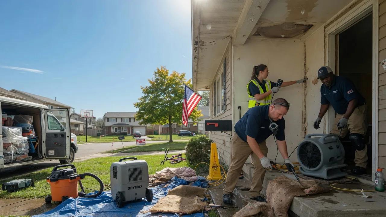 Water Damage Restoration in Cecil, WI near me